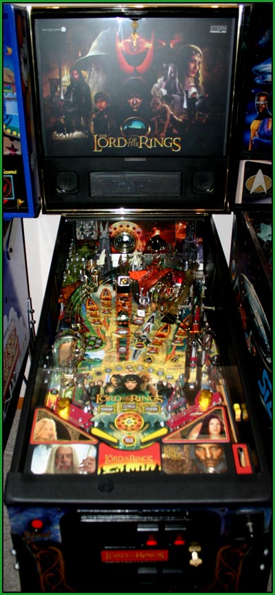 Picture of my Lord of the Rings machine